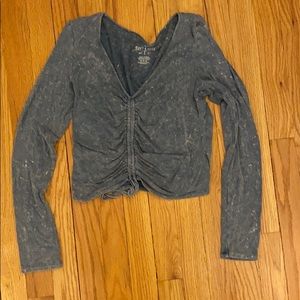 Cropped synch long sleeve